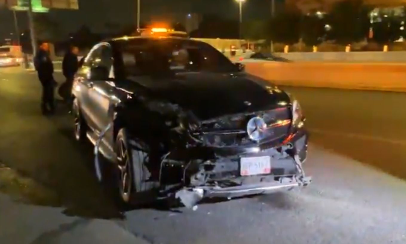 Conductor pierde el control y atropella a siete en San Pedro