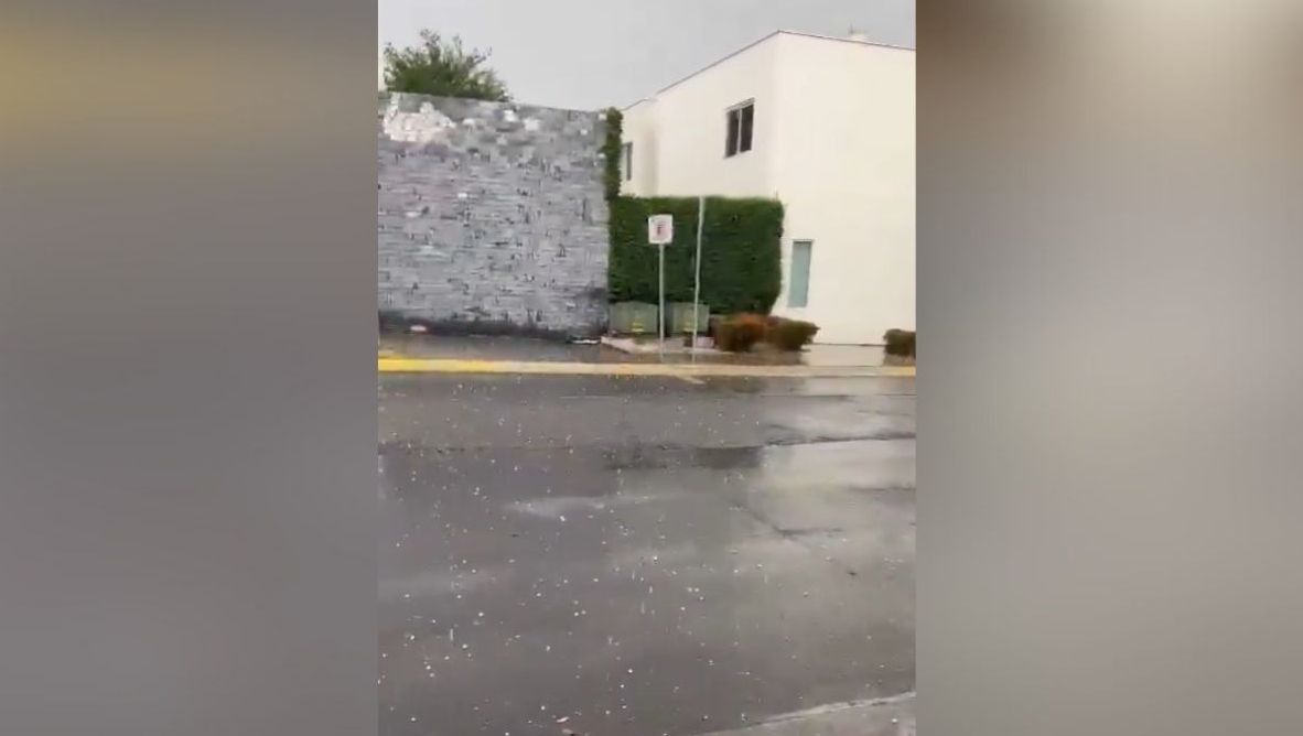 Condições climáticas impactam Monterrey e Estado de México com granizo e chuvas fortes
