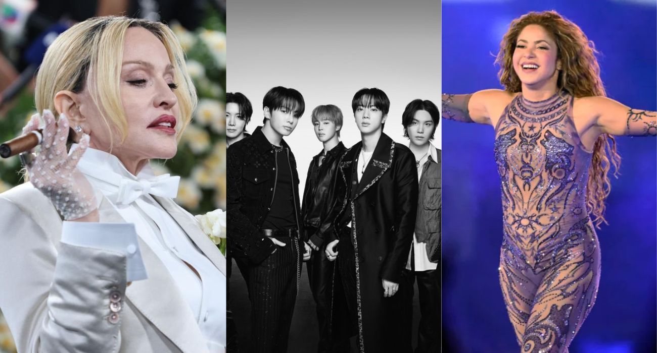 Shakira, Madonna y BTS convierten la final en un megaconcierto