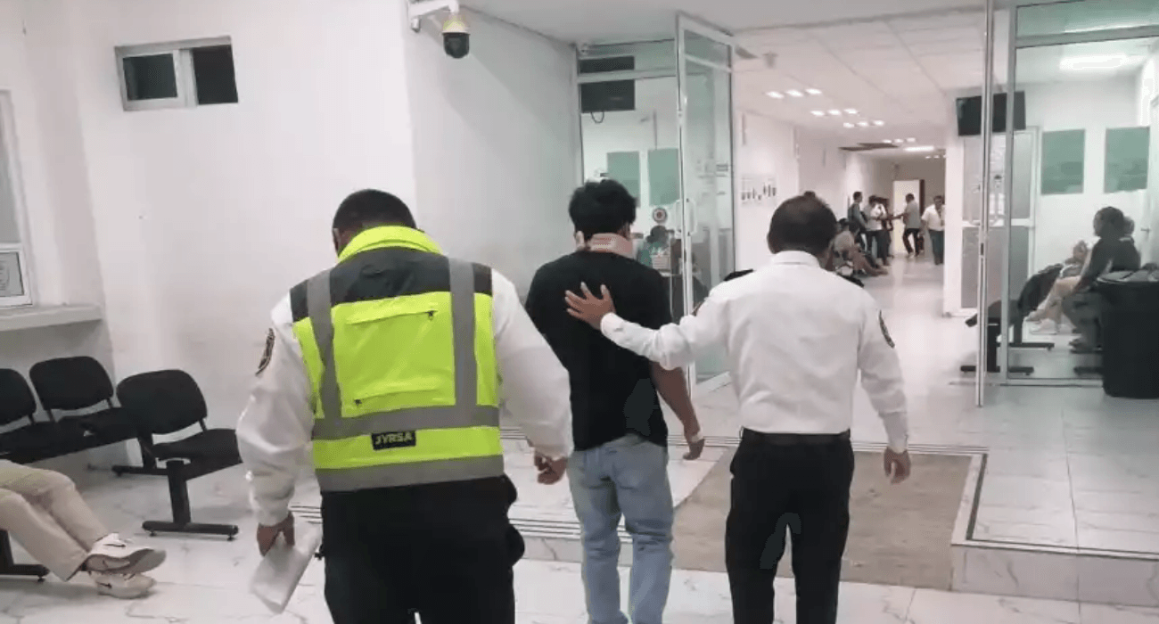 Aprehenden a conductor por accidente de familia regia