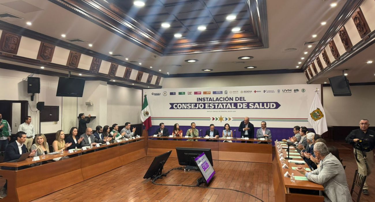 Crea Coahuila consejo para fortalecer salud pública