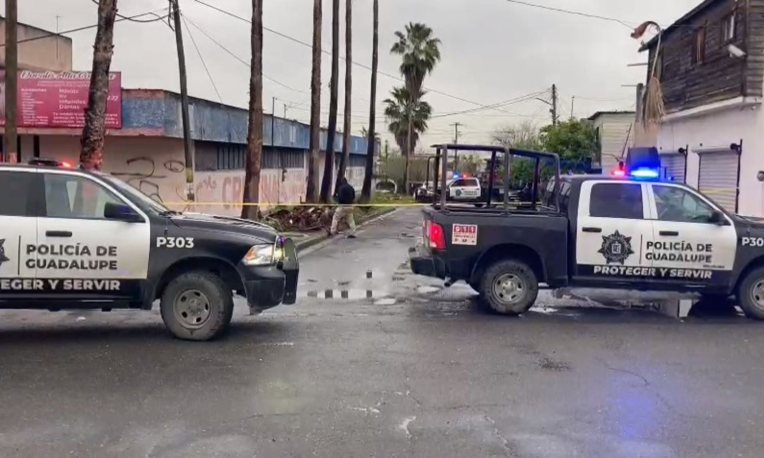 Balean a hombre en la colonia Tres Caminos en Guadalupe