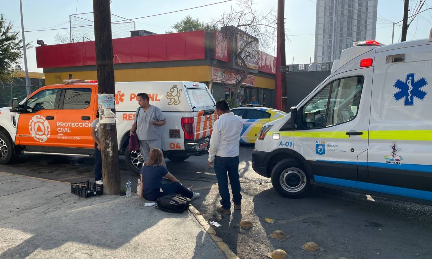 Atropellan a estudiante de enfermería en Centro de Monterrey