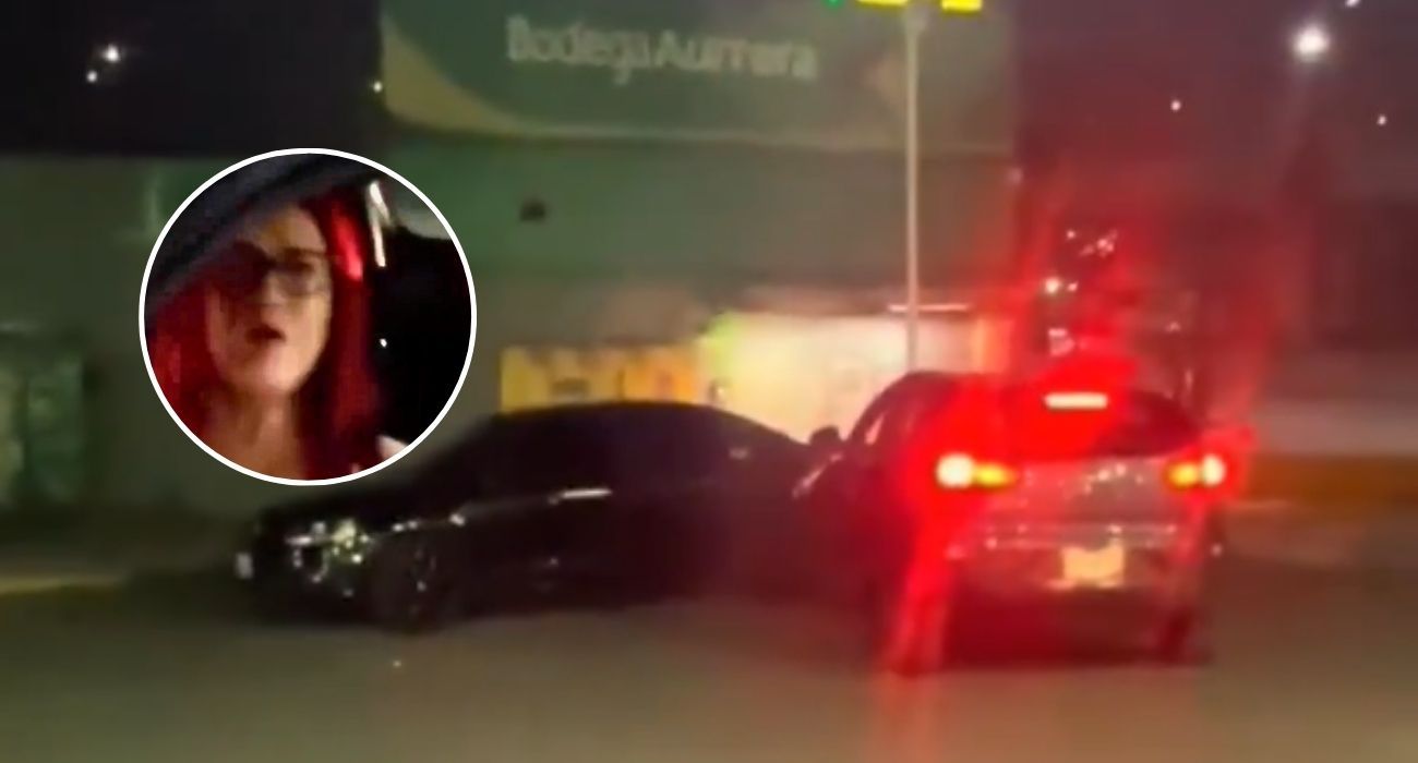 Conductora choca intencionalmente taxi por aplicación y huye
