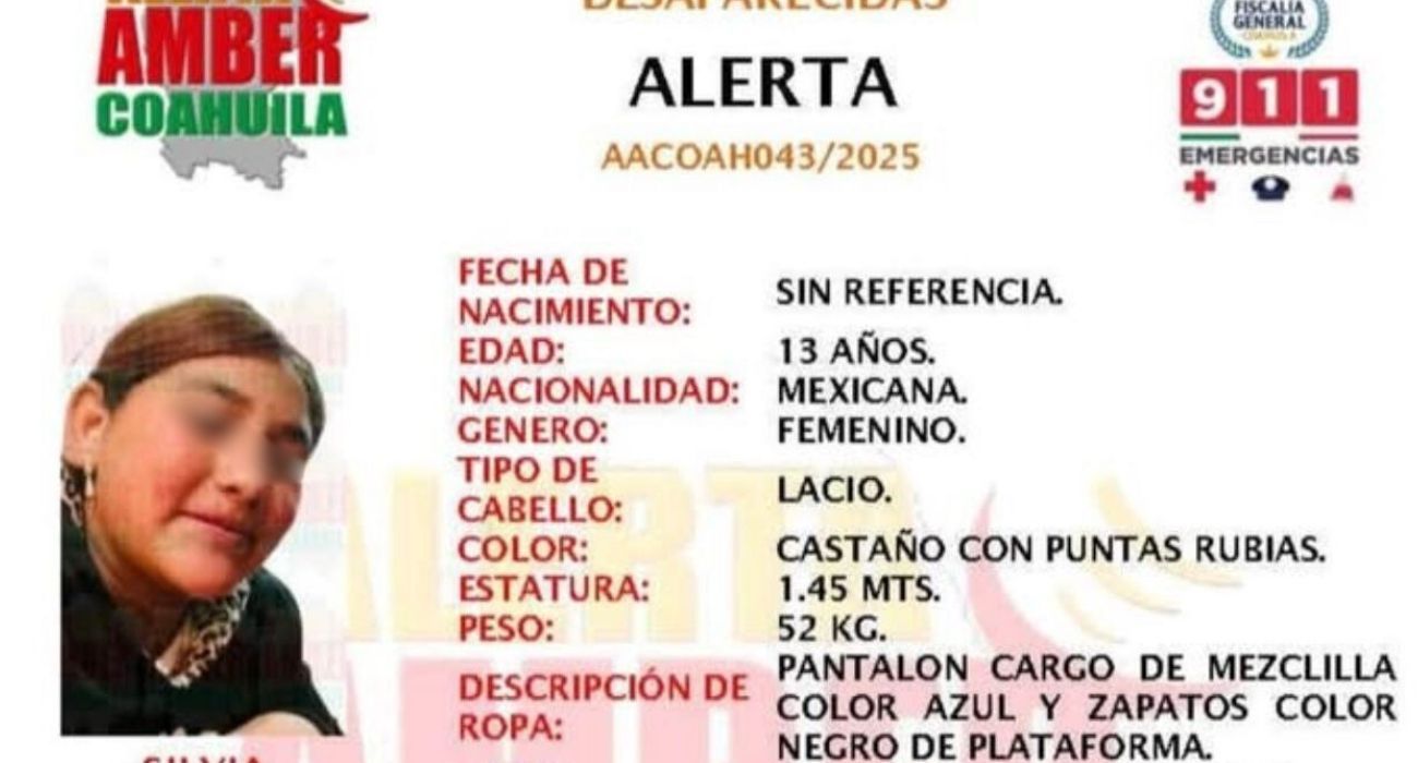 Encuentran sin vida a menor de 13 años desaparecida