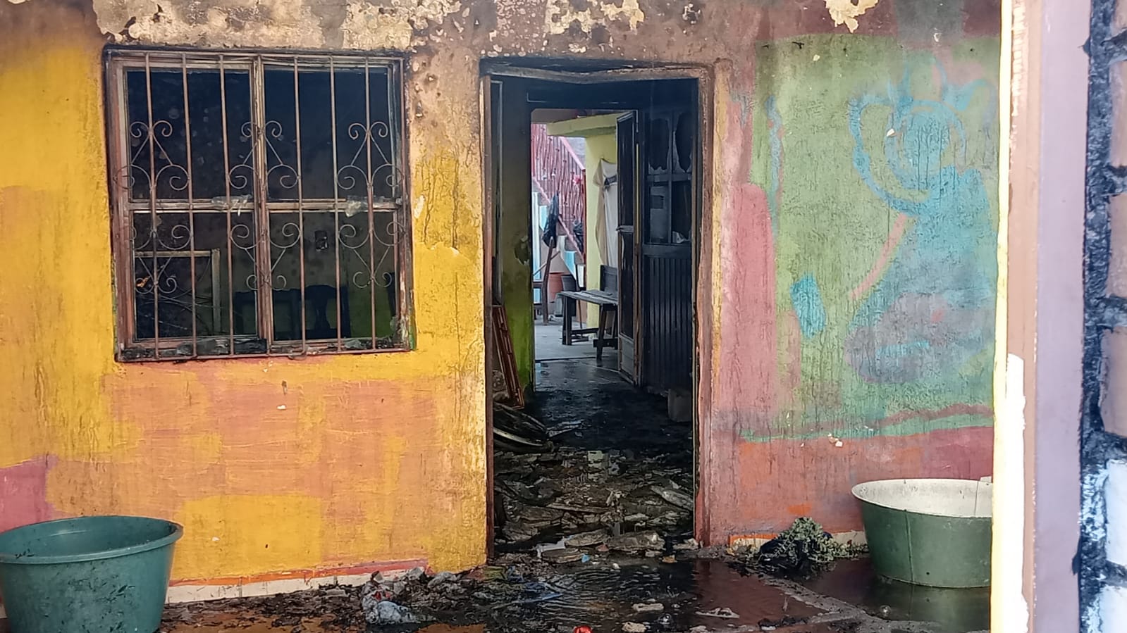 Se incendia vivienda en la colonia Bellavista por una veladora