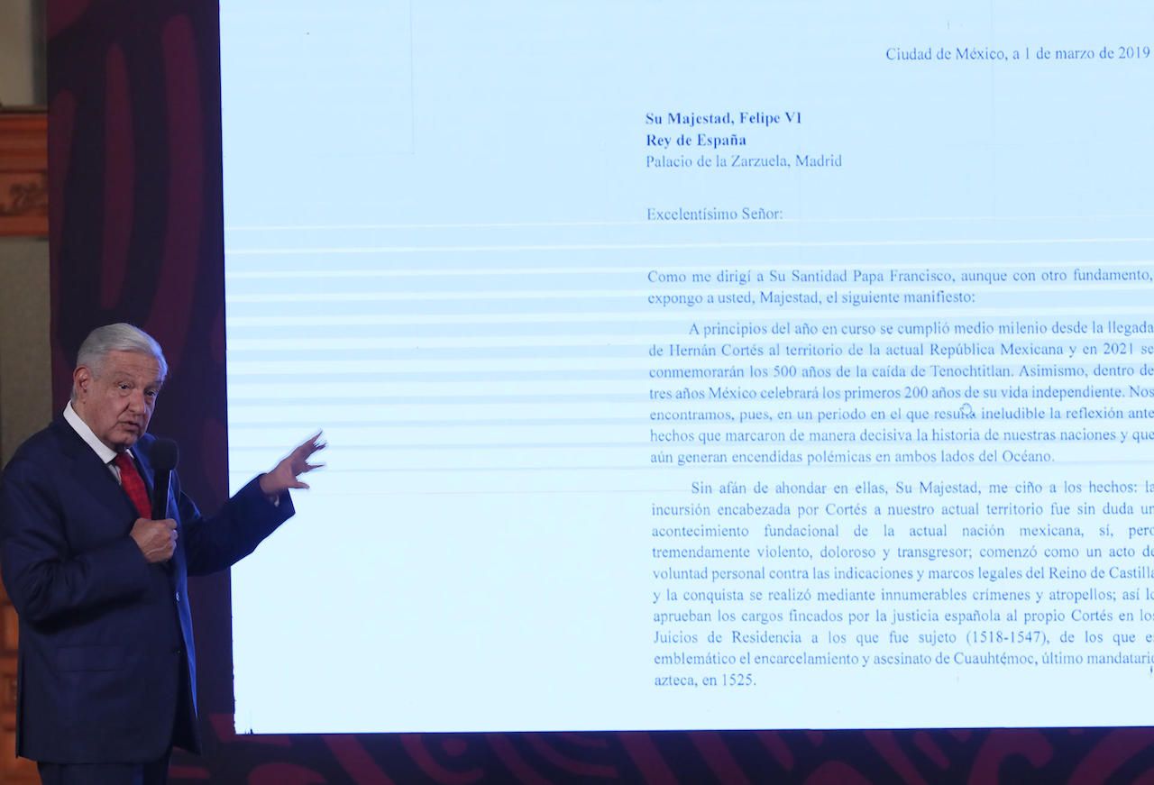 'Se debe respetar a México', AMLO sobre no invitar al rey