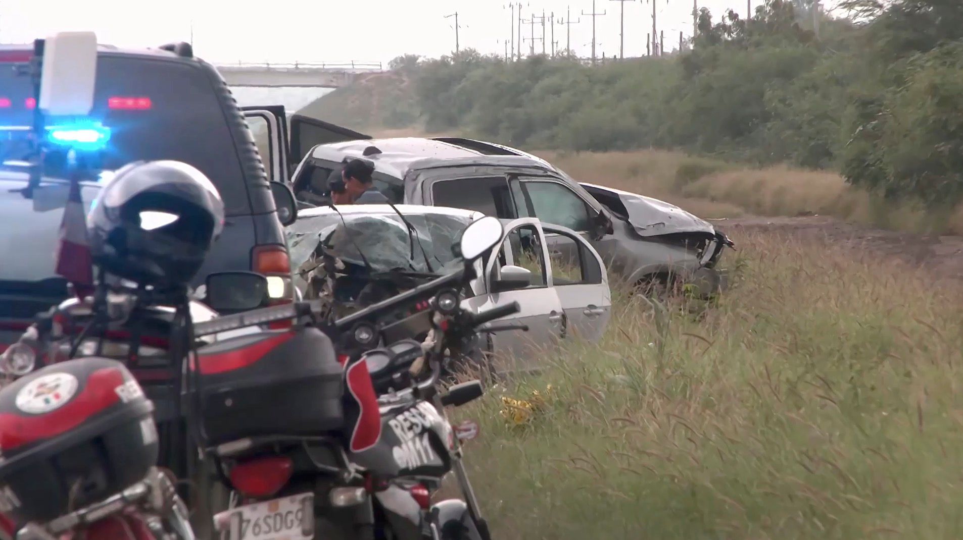 Choque en Anillo Periférico de Escobedo deja dos lesionados