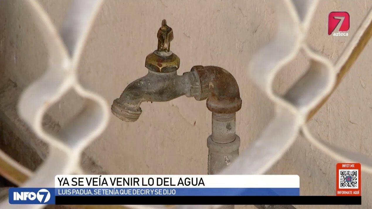 Se tenía que decir y se dijo: Hay culpables de no tener agua