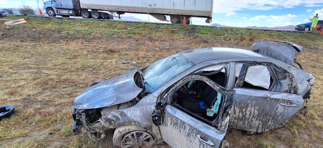 Dos muertos dejó accidente carretero en Galeana