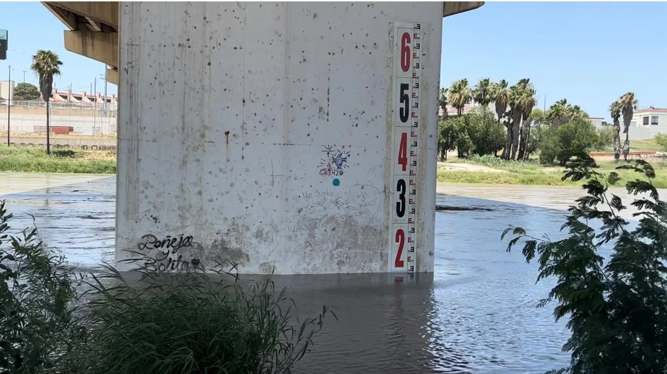 Creciente del Río Bravo fue menor a la esperada