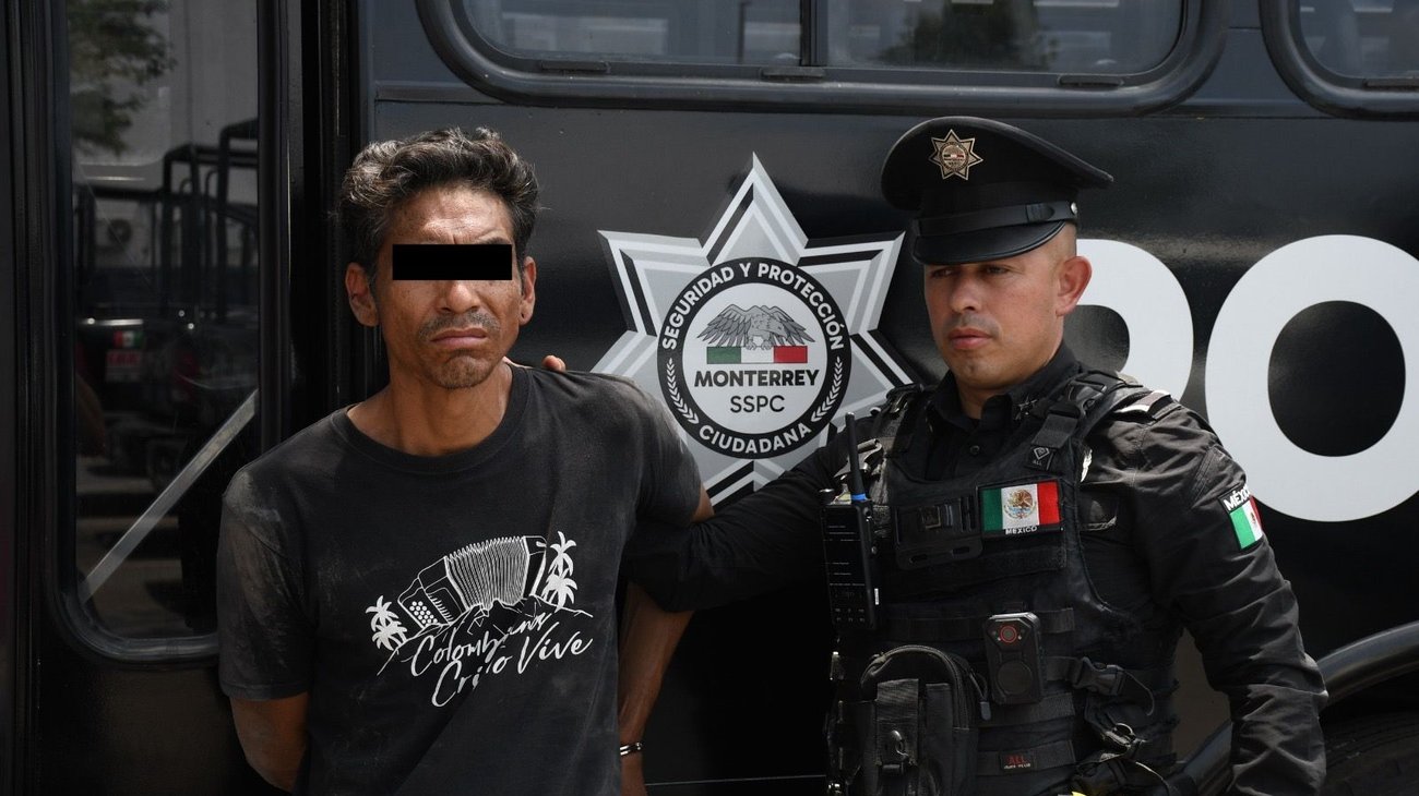 Detienen a tres por robos en negocios del centro de Monterrey