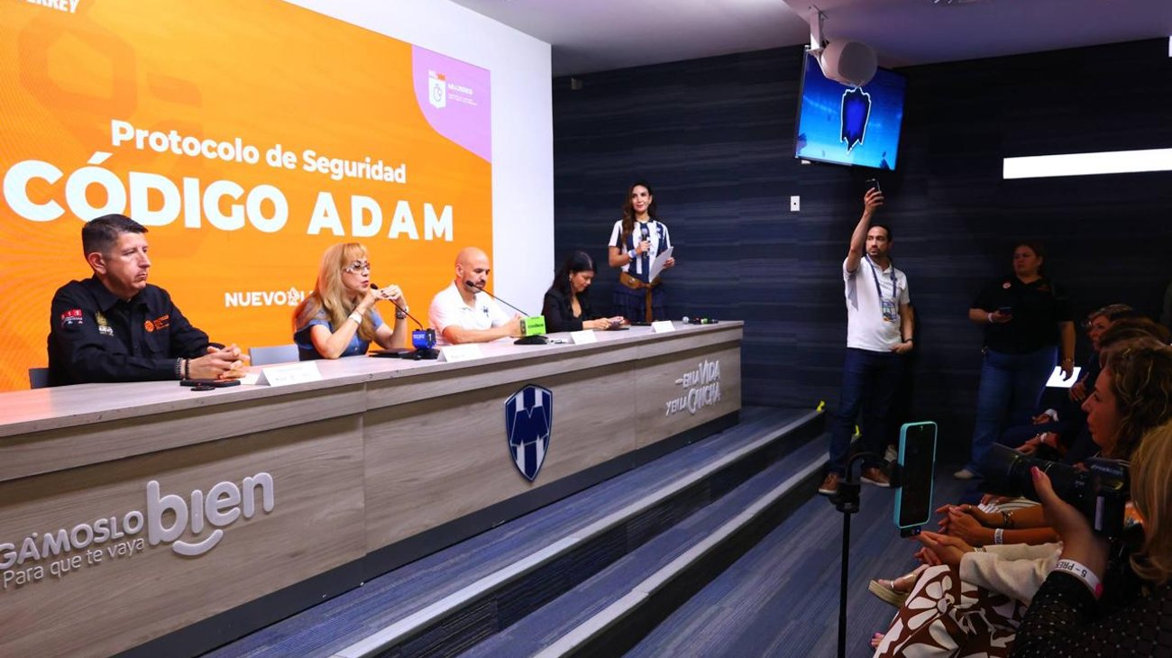 Implementan protocolo Código Adam en el Estadio Monterrey