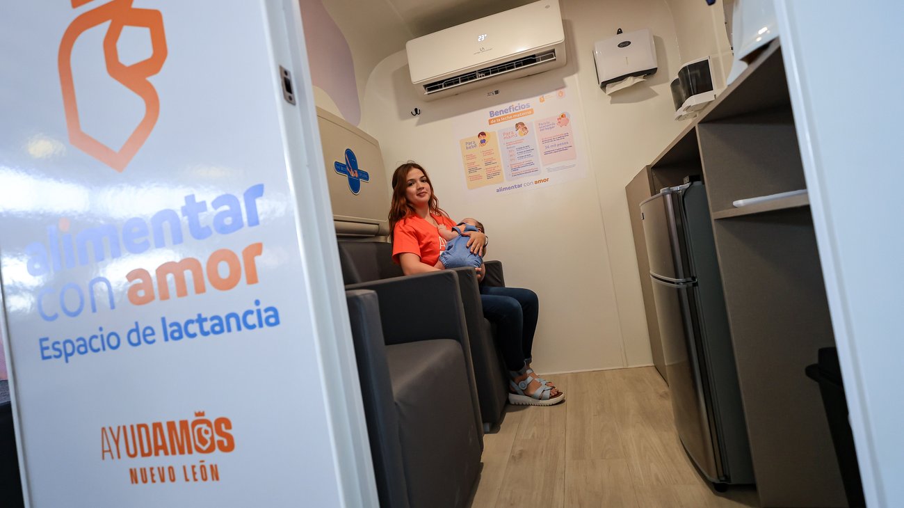 Inauguran lactario y entregan apoyos a mujeres en Guadalupe