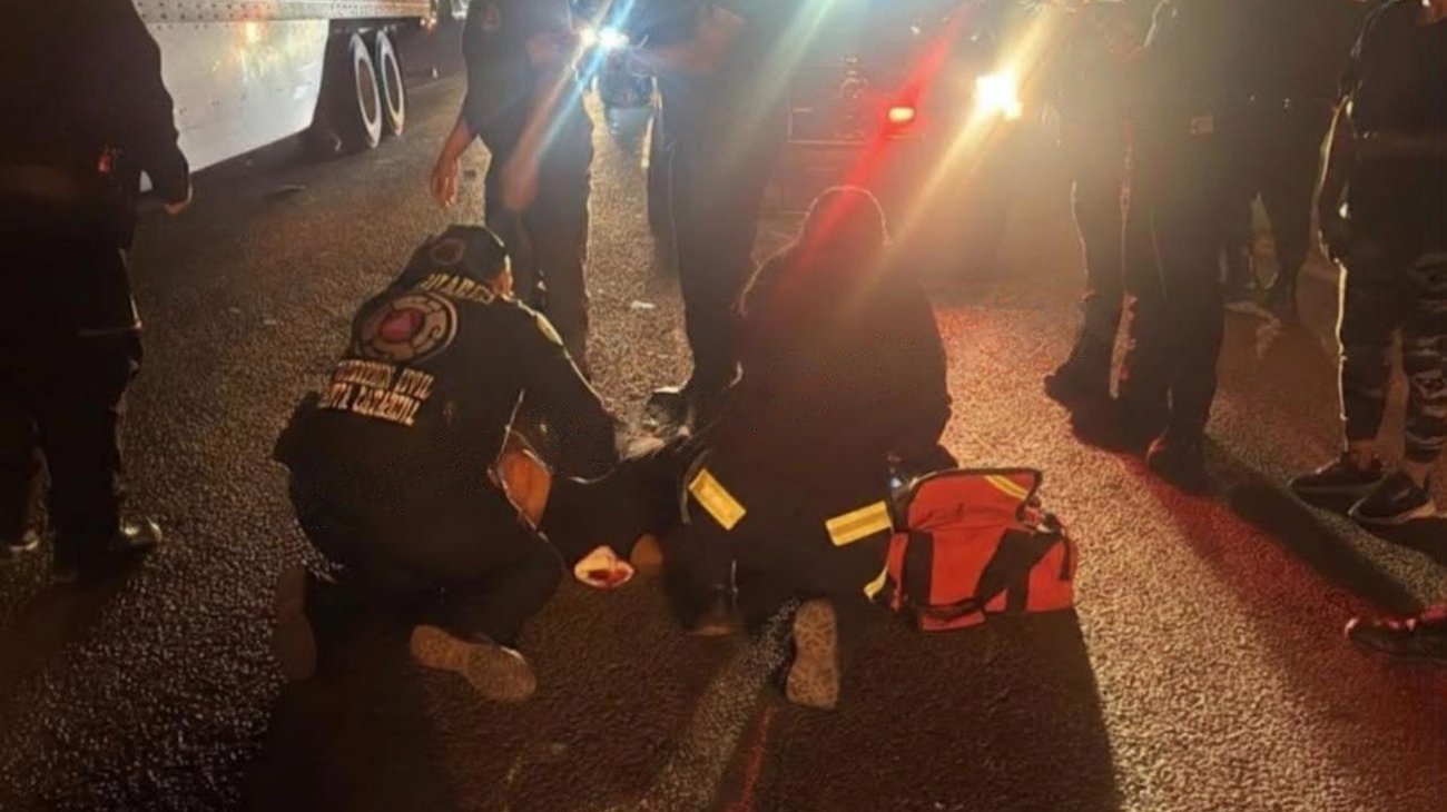 Fallece tras ser atropellado en la Carretera Monterrey-Saltillo