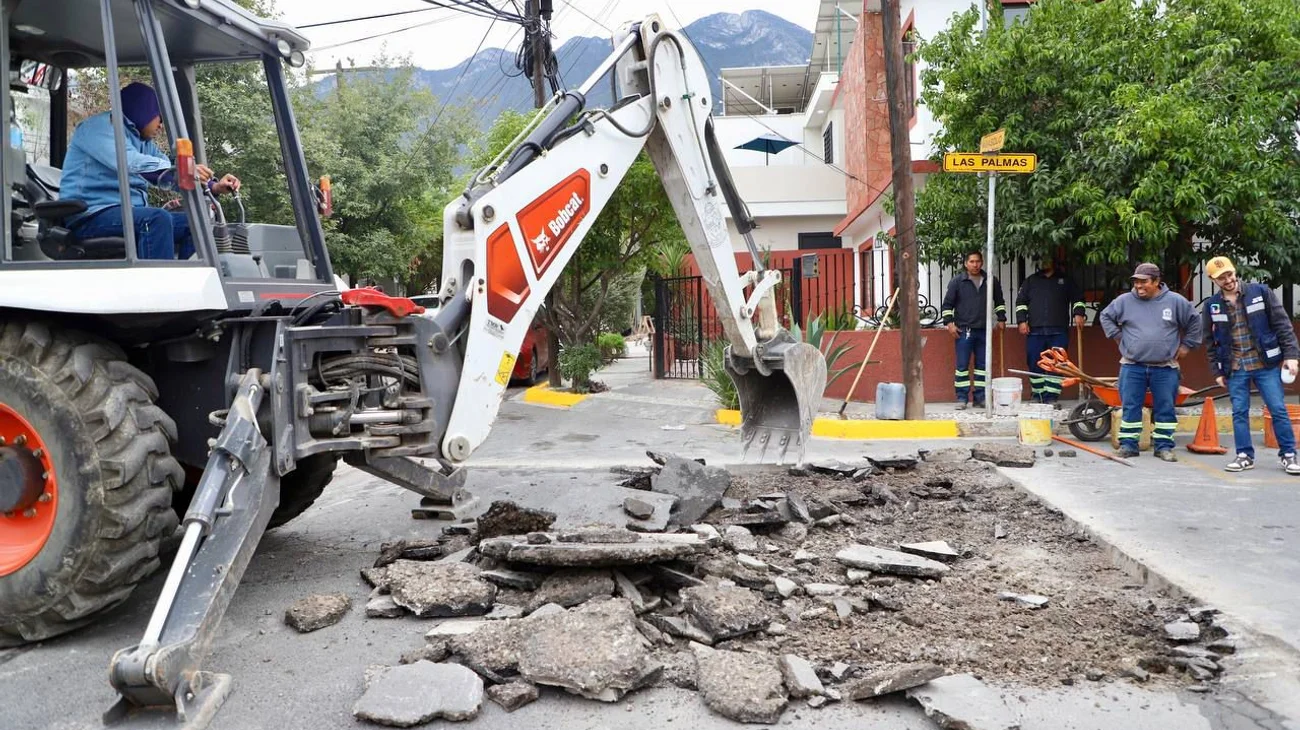 Asegura Mauricio que han tapado 1,200 baches en San Pedro