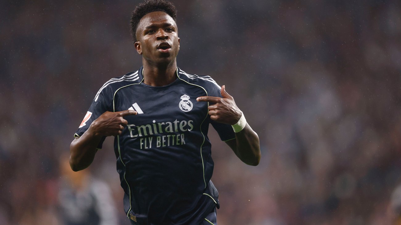 Vinícius jr lidera triunfo del Real Madrid 2-0 ante Espanyol