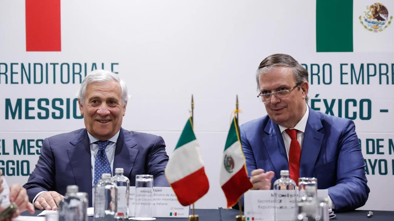 México e Italia acuerdan potenciar negocios e inversiones