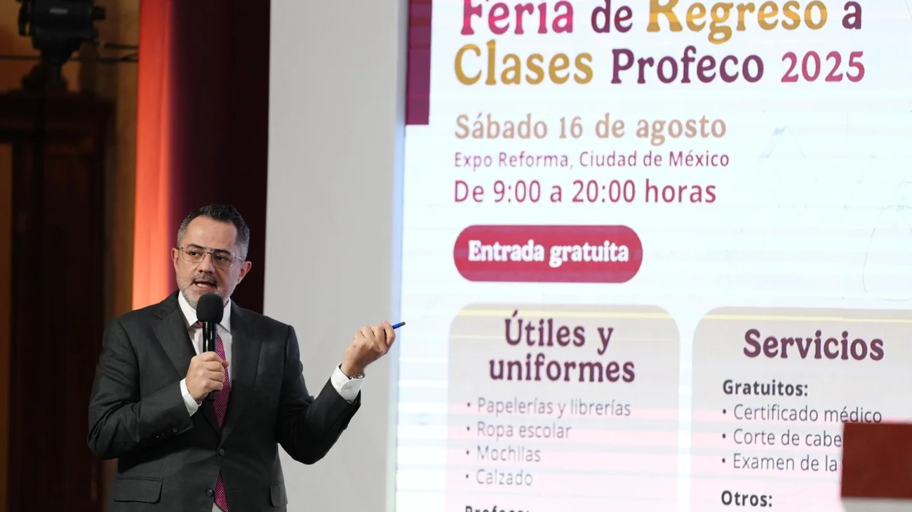 Profeco anuncia Ferias de Regreso a Clases 2025