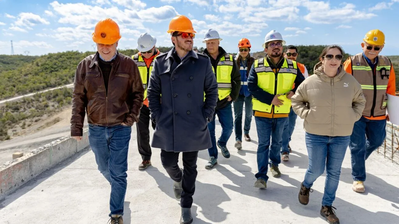 Tiene la presa Libertad un 98% de avance; se concluirá en marzo