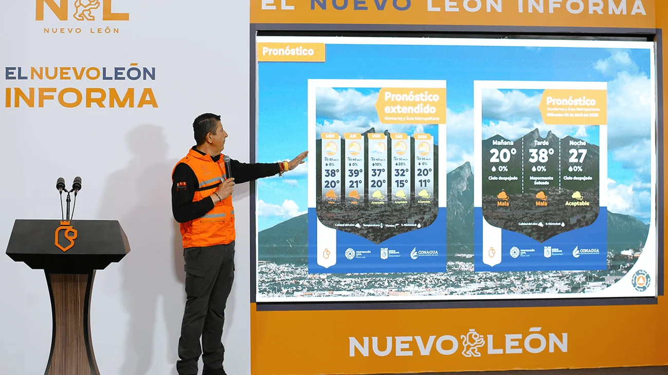 Lanza Protección Civil alerta por viento, polvo y más calor