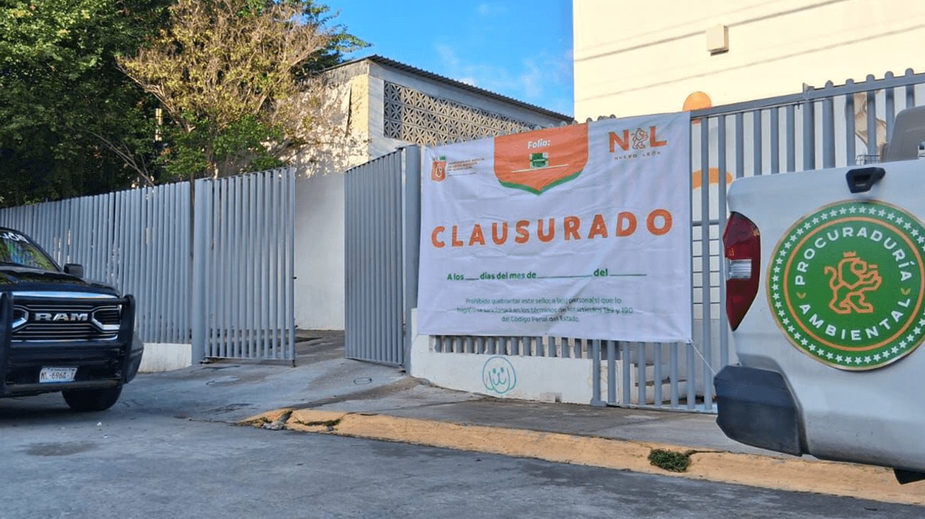 Clausura NL Centro de Bienestar Animal en Santa Catarina