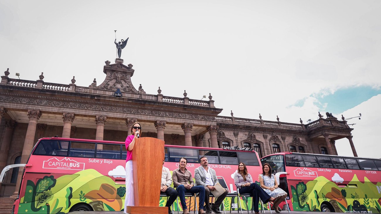 Presentan servicio de turibus para Nuevo León