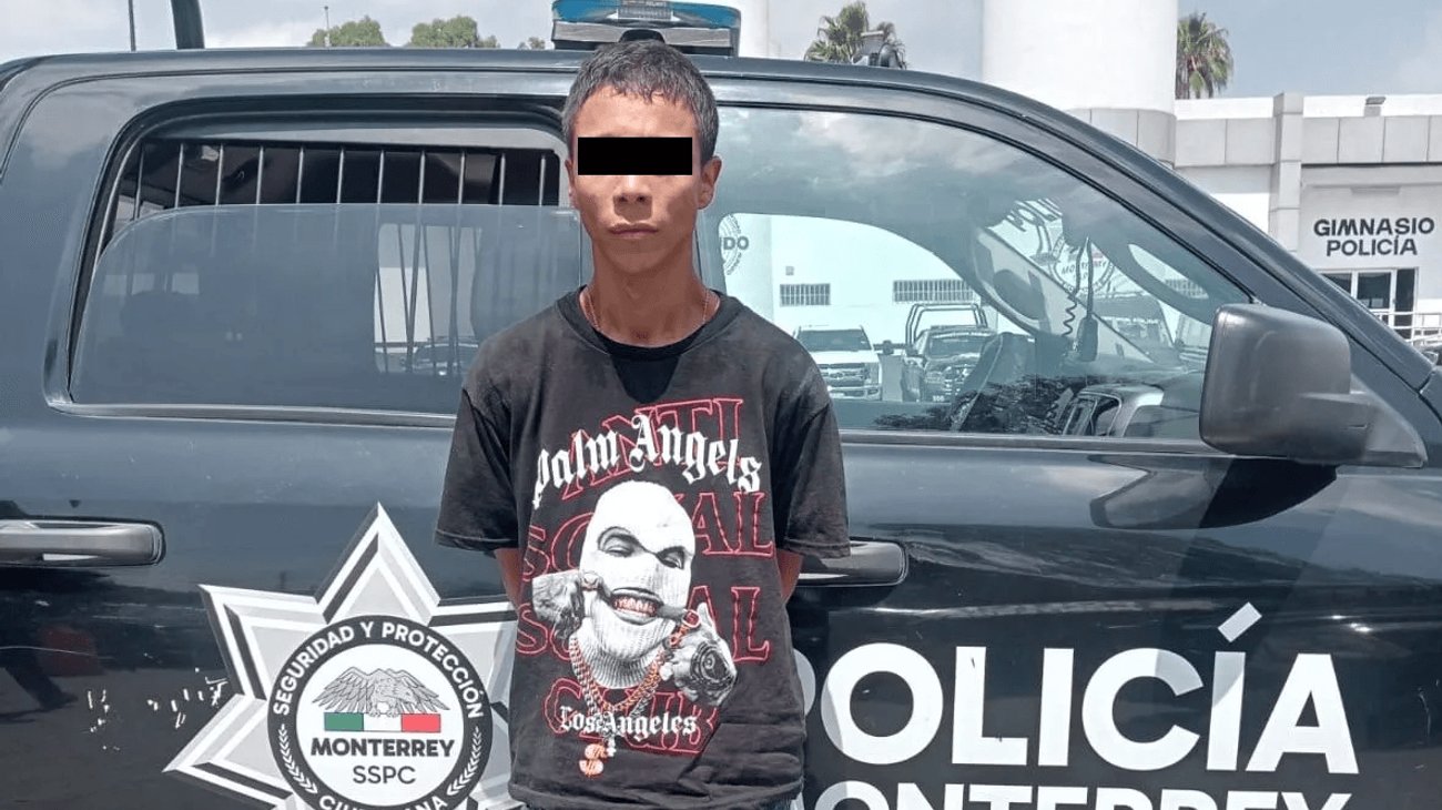 Colombiano es detenido tras ingresar armado a casa en Monterrey