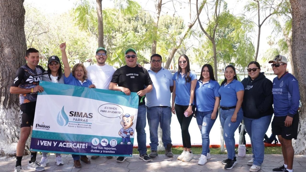 Fomentan cuidado del agua con jornada deportiva