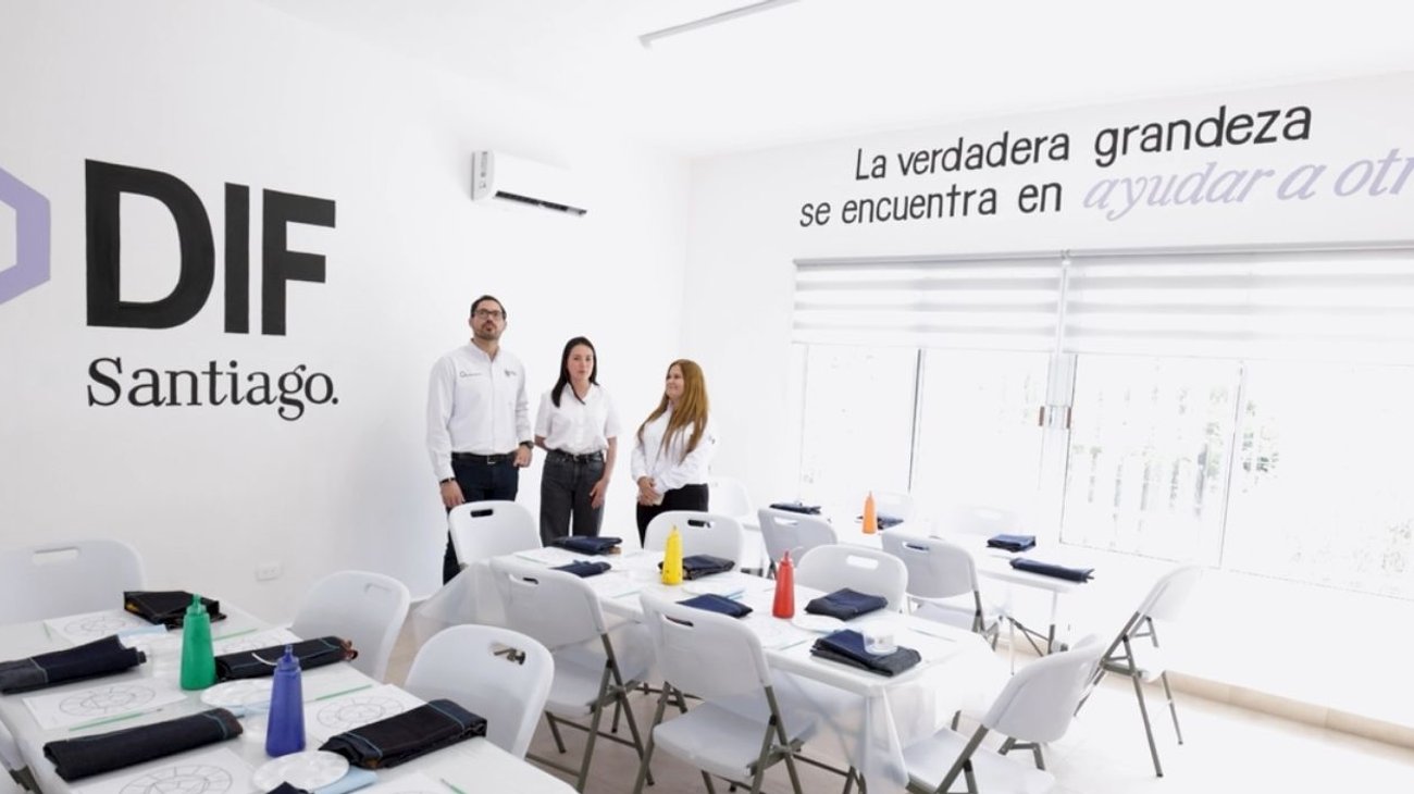 Inauguran Centro DIF en comunidad Los Fierros en Santiago