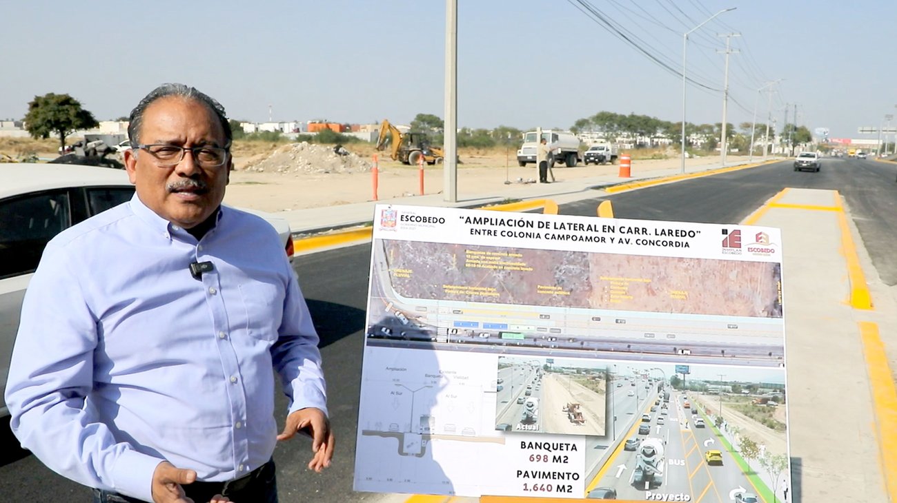 Escobedo agregará carriles a la carretera a Laredo