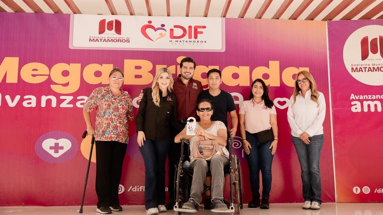 DIF Matamoros acerca servicios gratuitos a Palmares de Las Brisas