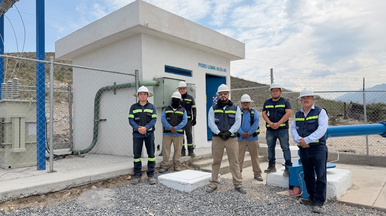 Continúa el trabajo para distribución de agua en Saltillo