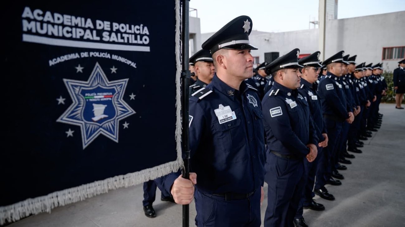 Inicia preparación de nueva generación de policías para Saltillo