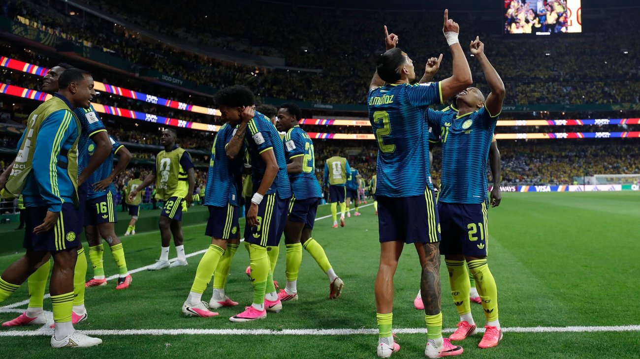 ¡Le sudó! Colombia sufre, pero derrota a Uzbekistán