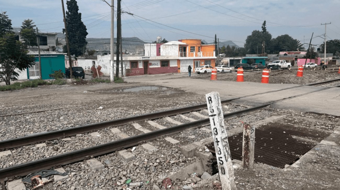 Vecinos de Saltillo temen daños a viviendas por obras del tren