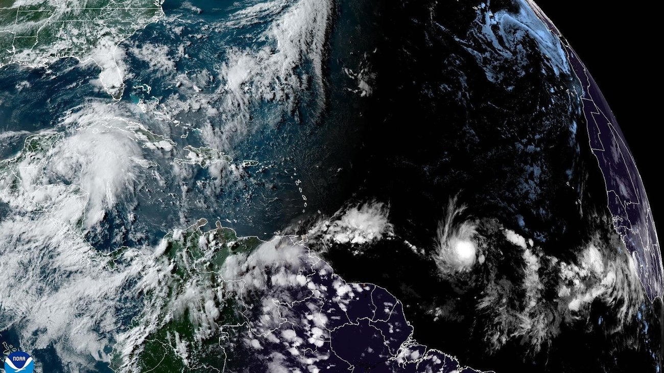 Se forma la depresión tropical Dos en el Atlántico