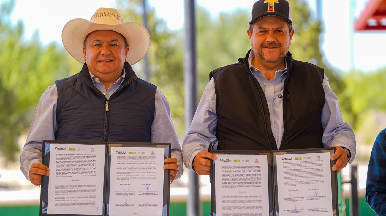 Entregan complejo deportivo y arrancan programa de semillas