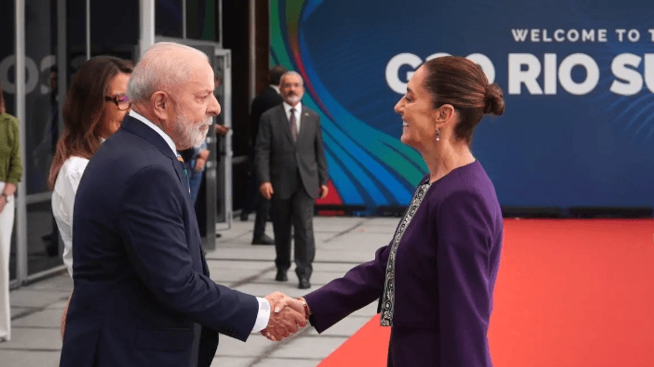 Sheinbaum felicita a Lula y acuerdan reunirse próximamente