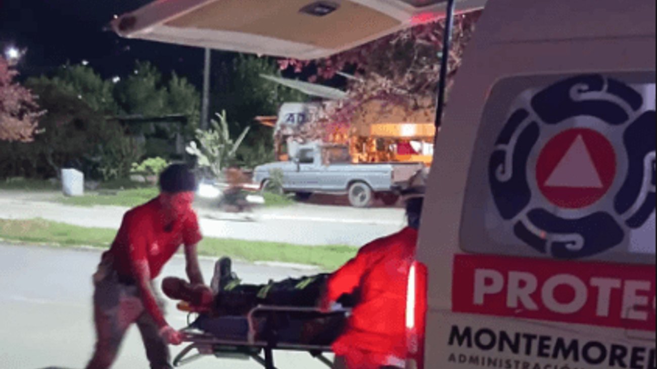 Perros atacan a presunto ladrón en casa de Montemorelos