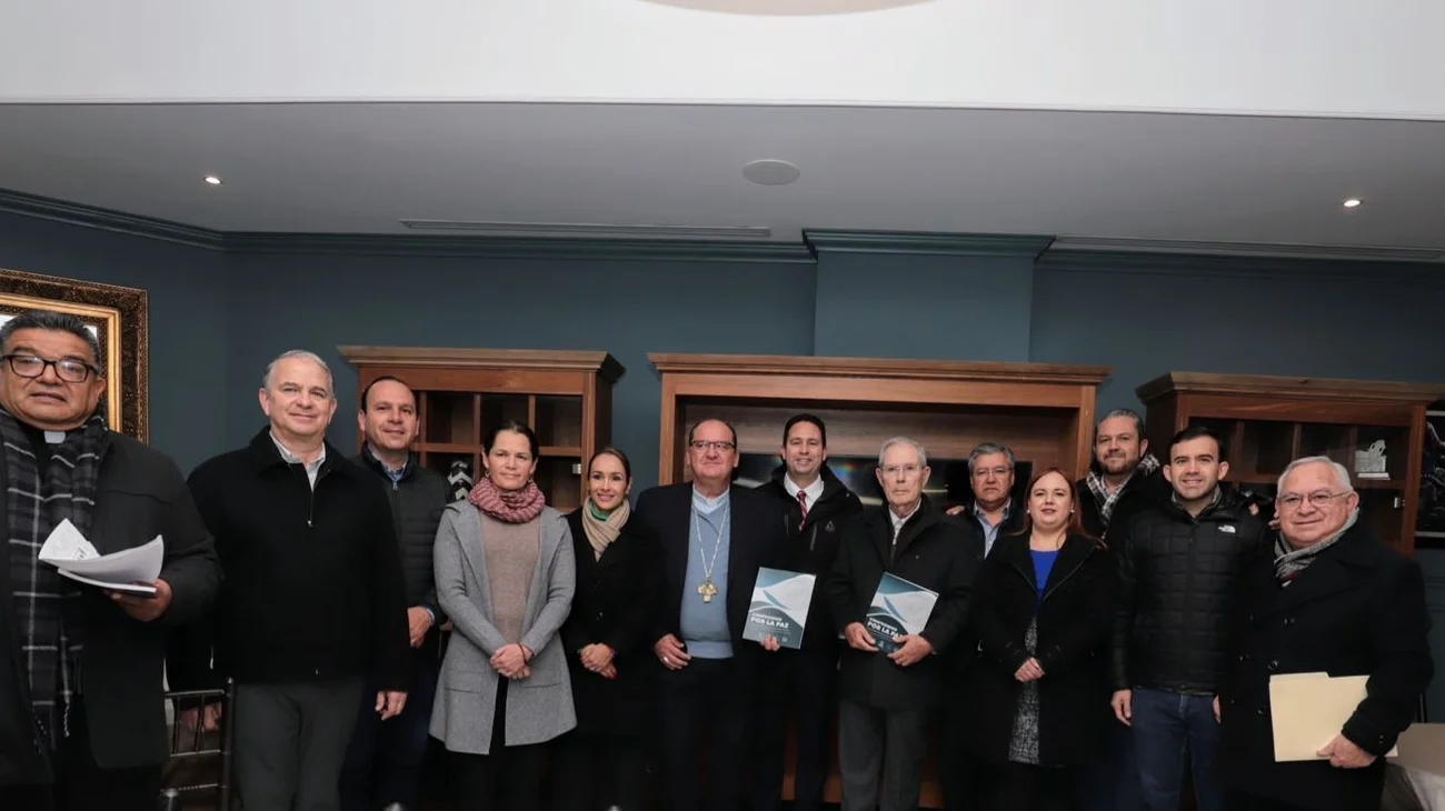 Firman alcaldes Diálogo por la Paz con Diócesis de Saltillo