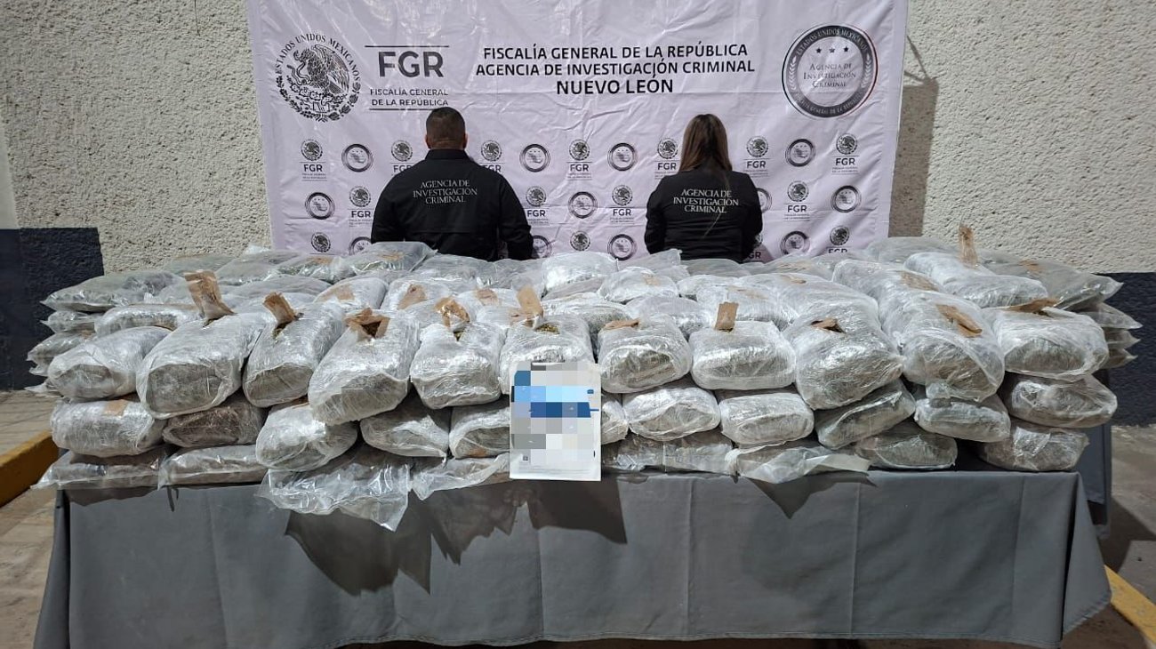Asegura 220 kilos de droga; detienen a hombre en General Bravo