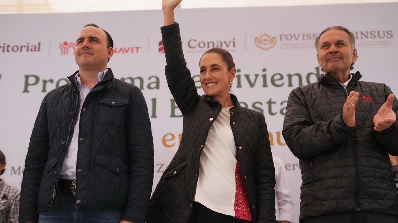 Presidenta eleva meta de Programa federal de vivienda en Coahuila