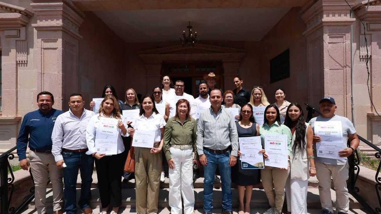 Refuerzan la calidad turística de Parras con certificaciones