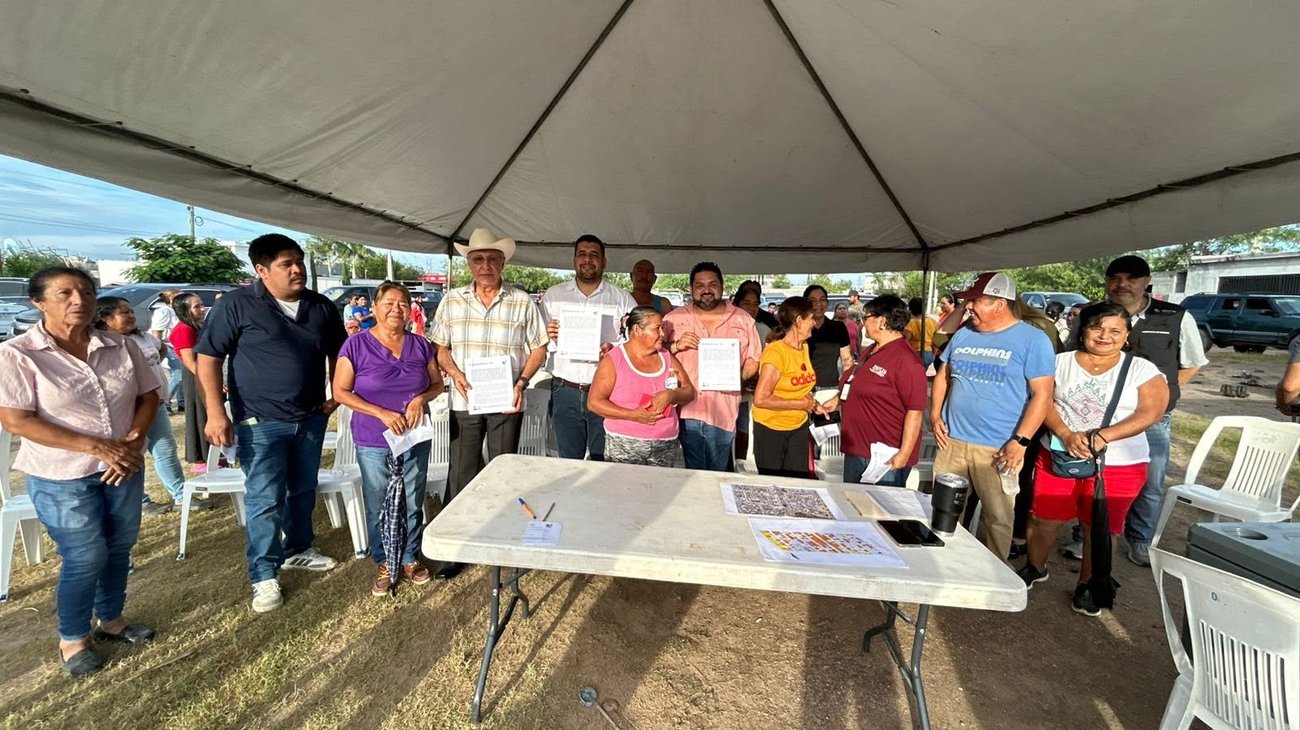 Dan certeza jurídica a 500 familias de la Alianza Social