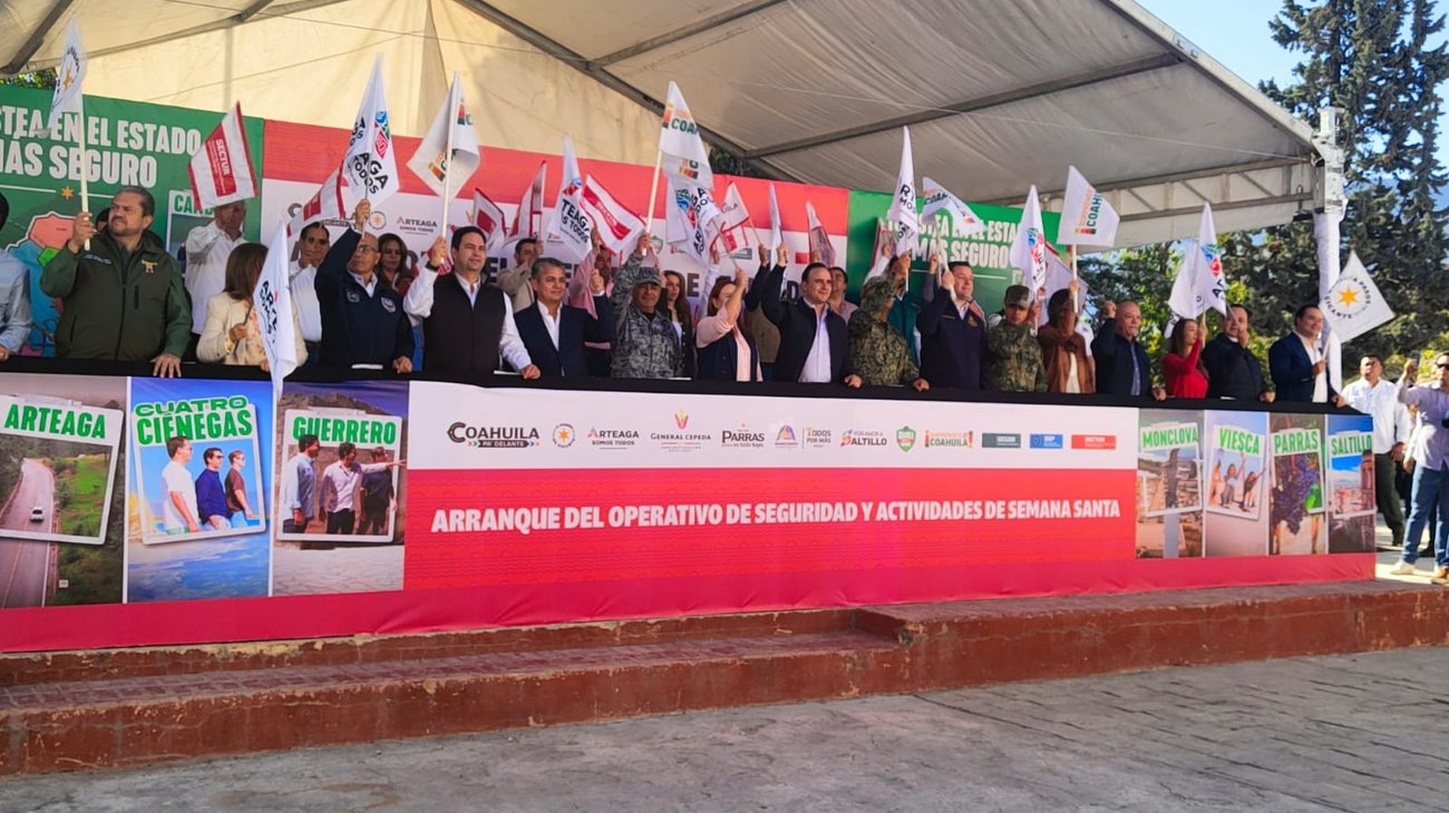 Arranca en Arteaga operativo de seguridad por Semana Santa 2026