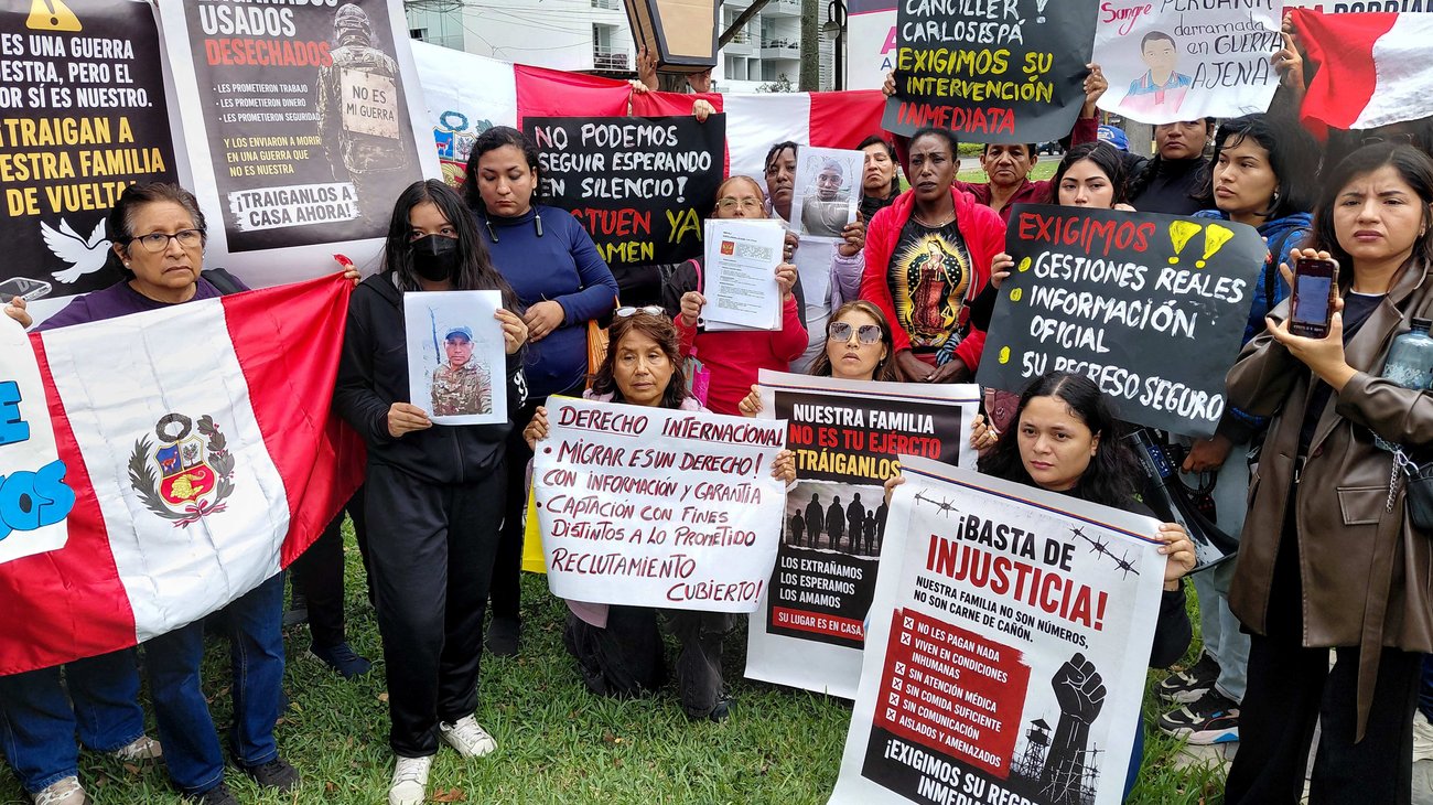 Once peruanos mueren tras combatir con el Ejército ruso