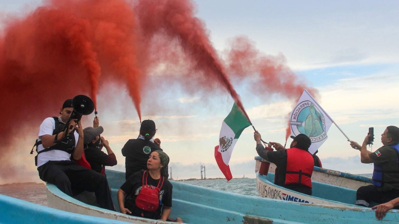 ONG reclama a SpaceX por basura espacial en el Golfo de México