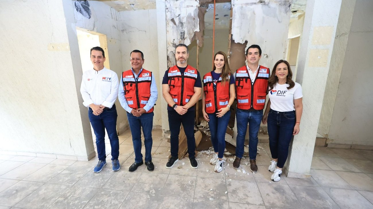 Inicia De la Garza renovación de tres centros DIF Monterrey