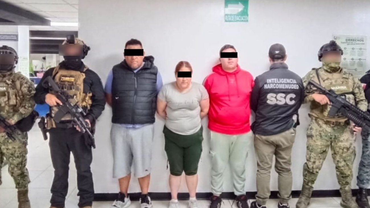 Caen tres presuntos integrantes de Los Tanzanios en Iztapalapa